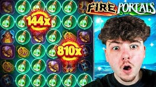 FIRE PORTALS GAVE ME ONE OF MY CRAZIEST WIN EVER!
