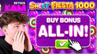 I WENT ALL IN EVERY SWEET FIESTA BONUS BUY...