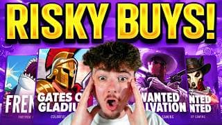 BUYING SUPER BONUS BUYS ON RISKY GAMES ONLY...