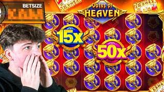 HITTING THE RARE 50X MULTI ON GATES OF HEAVEN...
