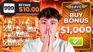 SPINS VS BONUS BUYS... WHICH WILL PAY MORE?! (GATES OF HEAVEN)