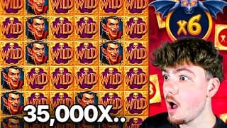 I HIT MY BIGGEST WIN ON DRAC&#39;S STACKS EVER! (35,000x)