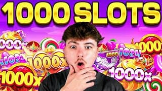 I RISKED ALL MY BALANCE ON EVERY 1000 SLOT...