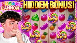 I GOT THE RARE HIDDEN BONUS ON SUGAR CANNON...