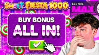 I WENT ALL IN ON SWEET FIESTA 1000...