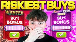 I BOUGHT the RISKIEST Bonus Buys ONLY...