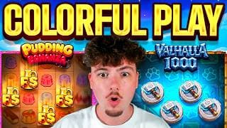 RISKING IT ALL ON COLORFUL PLAY SUPER BONUSES...