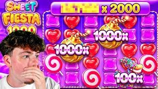 I HIT MY BIGGEST SWEET FIESTA 1000 WIN!