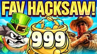 I PLAYED MY FAVOURITE HACKSAW SLOTS!