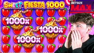 WHEN SWEET FIESTA 1000 PAYS HUGE...