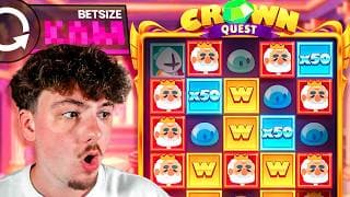 THESE FEATURE SPINS ARE CRAZY... (Crown Quest)