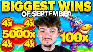 CRAZY BONUSES AND MAX WINS... (SEPTEMBER BEST SLOT WINS)