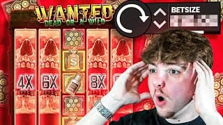 I HIT 4 VS ON WANTED DEAD OR A WILD... AGAIN!