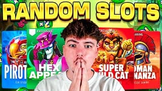 BUYING RANDOM SLOT BONUSES UNTIL I HIT BIG!
